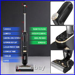 3-in-1 Stick Wet & Dry Vacuum Cleaner Upright Hoover Battery Vac Floor Scrubber