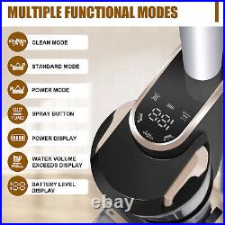 5800W Cordless Vacuum Mop All in One Wet Dry Vacuum Cleaner Floor Self-Cleaning