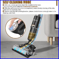 5800W Cordless Vacuum Mop All in One Wet Dry Vacuum Cleaner Floor Self-Cleaning