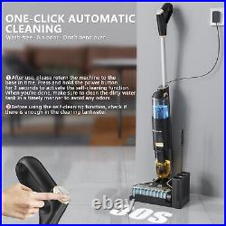 5800W Cordless Vacuum Mop All in One Wet Dry Vacuum Cleaner Floor Self-Cleaning