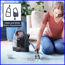 BISSELL SpotClean Portable Carpet Cleaner Lifts Spots and Spills with HeatWa
