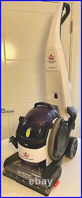 Bissell Cleanview Lift-Off Purple & White Corded Upright Portable Carpet Cleaner