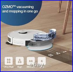 DEEBOT N8 Robot Vacuum Cleaner with Mop 2300PA dToF Laser & Carpet Detection
