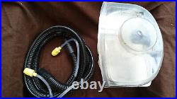 Karcher Puzzi 10/1 parts CLEAR LID, WASTE WATER BUCKET, & SPRAY EXTRACTION HOSE