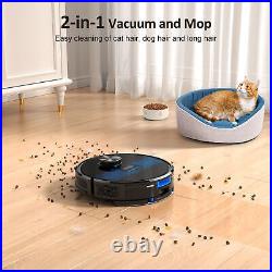 Lubluelu Laser Robot Vacuum Cleaner with Mop 3200Pa Wifi/App/Alexa Self-Charging
