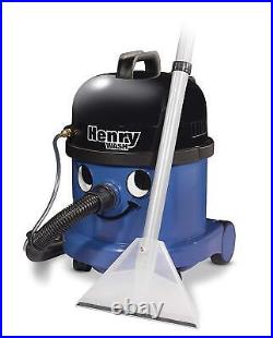 Numatic HVW370-2 Henry Wash Carpet Cleaner Wet Vacuum Cleaner 1060W 9L Blue