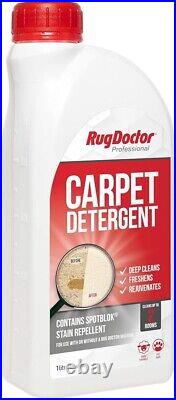 Rug Doctor Deep Carpet Cleaner with 2 x 1L Carpet Detergent
