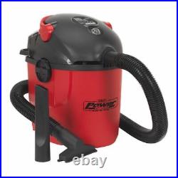 Sealey Vacuum Cleaner Wet & Dry 10L 1000With230V High Powered