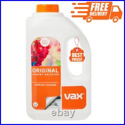 Vax Original Carpet Cleaner Solution Shampoo Rose Burst Scent Cleaning 1.5L NEW