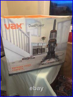 Vax (W86-DP-B) Dual Power Carpet Cleaner 800With1.5L Grey/Orange