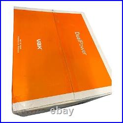 Vax (W86-DP-B) Dual Power Carpet Cleaner Grey/Orange Damaged Box