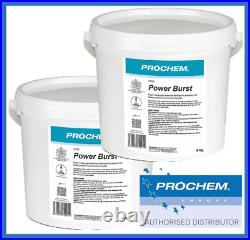 X2 Prochem Power Burst 4kg Powder Cleaner and Prespot Carpet Cleaner S789-04